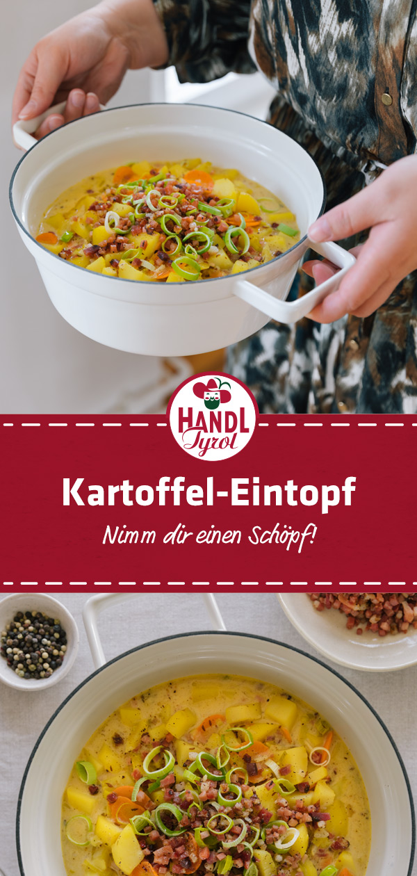 Kartoffel-Lauch-Eintopf mit Speckwürfeln - HANDL TYROL